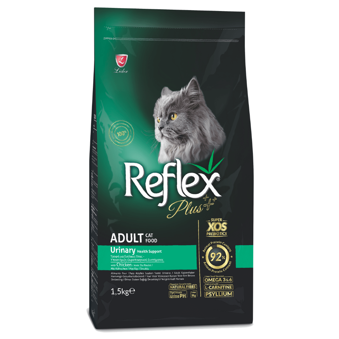 Reflex Plus Premium Adult Cat Food - Urinary Chicken 1.5kg ...